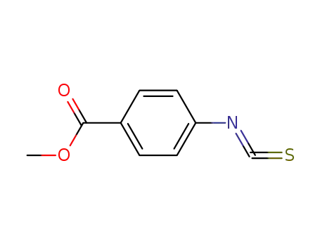 Molecular Structure of 3662-78-0 (4-METHOXYCARBONYLPHENYL ISOTHIOCYANATE)
