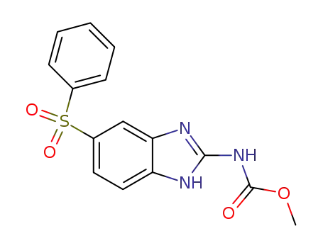 Molecular Structure of 54029-20-8 (FENBENDAZOLE SULFONE)