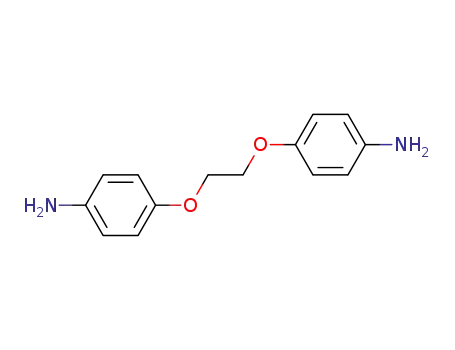 Molecular Structure of 6052-10-4 (Bis(4-aminophenoxy)ethane)