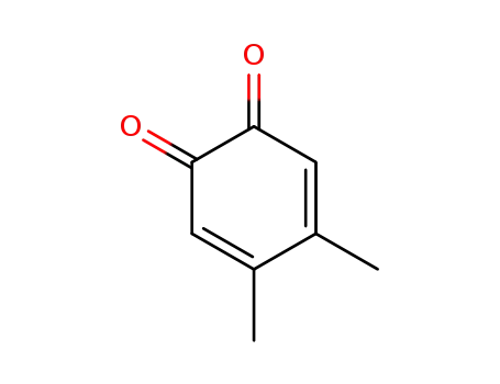 Molecular Structure of 4370-50-7 (4,5-Dimethyl-o-benzoquinone)
