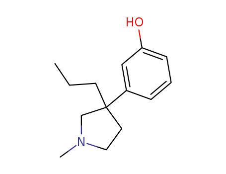 Phenol,3-(1-methyl-3-propyl-3-pyrrolidinyl)-(428-37-5)