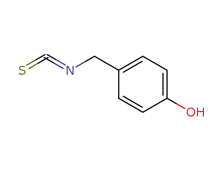 Molecular Structure of 2086-86-4 (4-Hydroxybenzyl Isothiocyanate)