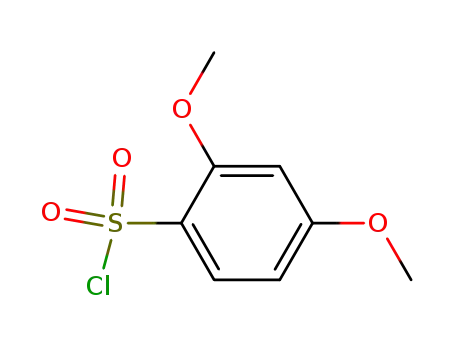Molecular Structure of 63624-28-2 (2,4-DIMETHOXYBENZENESULFONYL CHLORIDE)