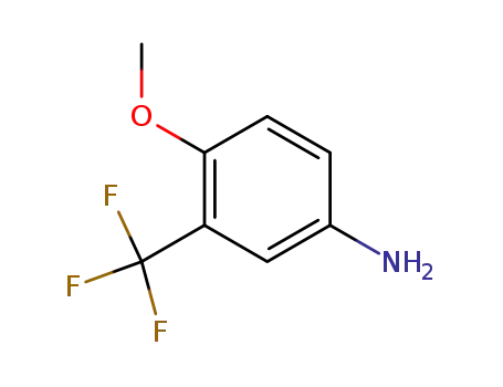 Molecular Structure of 393-15-7 (5-AMINO-2-METHOXYBENZOTRIFLUORIDE)