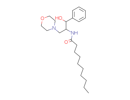 D,L-ERYTHRO-1-PHENYL-2-DECANOYLAMINO-3-MORPHOLINO-1-PROPANOL HCL