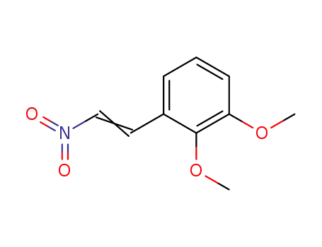 Molecular Structure of 2815-67-0 (1,2-DIMETHOXY-3-(2-NITROVINYL)BENZENE)