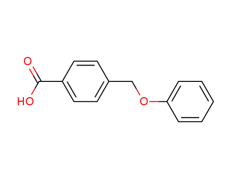 Molecular Structure of 31719-76-3 (4-(PHENOXYMETHYL)BENZENECARBOXYLIC ACID)