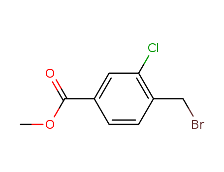 methyl 4-bromomethyl-3-chlorobenzoate cas no. 74733-30-5 98%