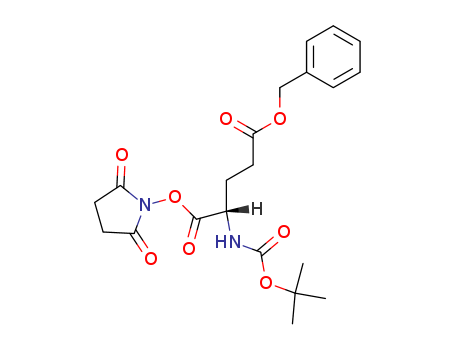 L-Glutamic acid,N-[(1,1-dimethylethoxy)carbonyl]-, 1-(2,5-dioxo-1-pyrrolidinyl)5-(phenylmethyl) ester
