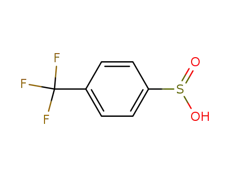 Molecular Structure of 829-70-9 (Benzenesulfinic acid, 4-(trifluoromethyl)-)