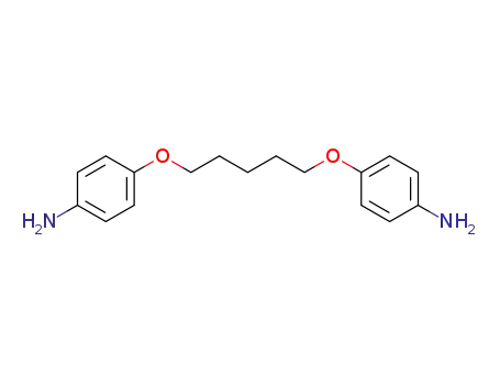 Molecular Structure of 2391-56-2 (1,5-BIS(4-AMINOPHENOXY)PENTANE)