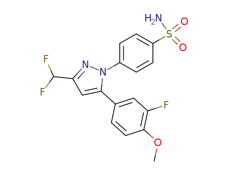 Molecular Structure of 169590-41-4 (Deracoxib)