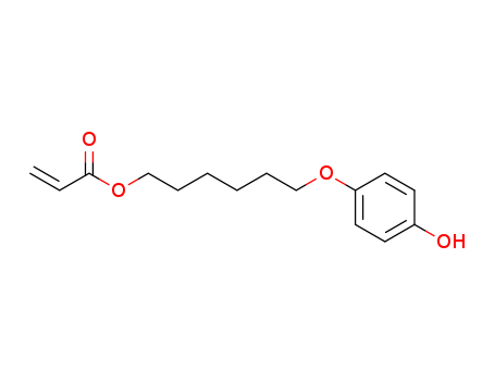 161841-12-9,4-(6-ACRYLOXY-HEX-1-YL-OXY)PHENOL,4-[6-(Acryloyloxy)hexyloxy]phenol;6-(4-Hydroxyphenoxy)hexyl prop-2-enoate;