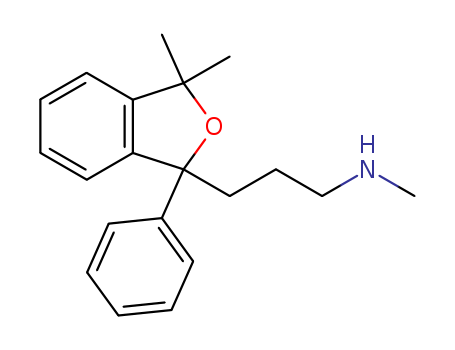 1-Isobenzofuranpropanamine,1,3-dihydro-N,3,3-trimethyl-1-phenyl-