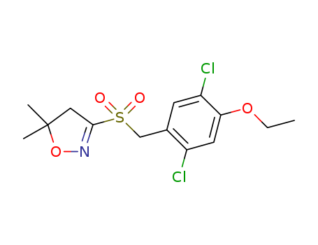 3-[(2,5-dichloro-4-ethoxy-phenyl)methylsulfonyl]-5,5-dimethyl-4H-isoxazole(639826-16-7)