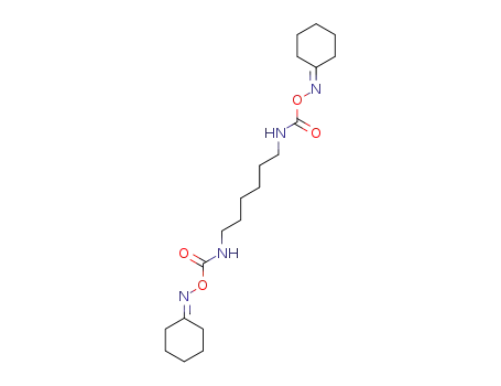 Molecular Structure of 83654-05-1 (1,6-BIS(CYCLOHEXYLOXIMINOCARBONYLAMINO)HEXANE)