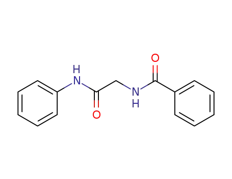 Molecular Structure of 3106-11-4 (N-[2-oxo-2-(phenylamino)ethyl]benzamide)