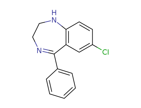 1694-78-6,7-Chloro-2,3-dihydro-5-phenyl-1H-1,4-benzodiazepine,7-Chloro-1,3-dihydro-5-phenyl-2H-1,4-benzodiazepine;7-Chloro-2,3-dihydro-5-phenyl-1H-1,4-benzodiazepine;7-Chloro-5-phenyl-1,2-dihydro-3H-1,4-benzodiazepine; Desmethylmedazepam;N-Desmethylmedazepam; Normedazepam; Ro 5-2925