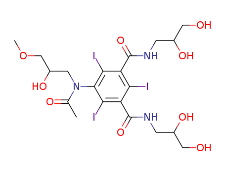 IODIXANOL  RELATED COMPOUND D  (50 MG)  (5-[ACETYL(2-HYDROXY-3-METHYLPROPYL)AMINO]-N,N'-BIS(2,3-DIHYDROXYPROPYL)2,4,6-TRIIODO-1,3-BENZE-NEDICARBOXAMIDE)