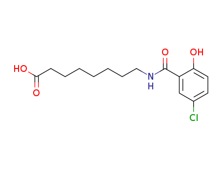 Octanoic acid, 8-[(5-chloro-2-hydroxybenzoyl)amino]-
