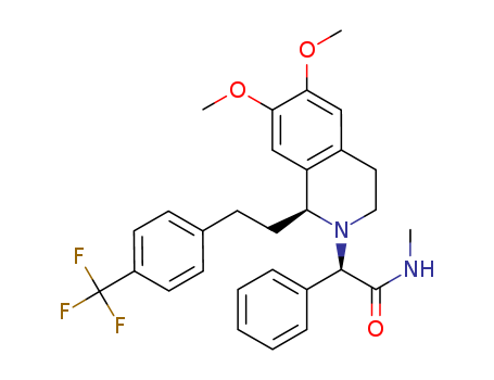 (R)-2-((R)-6,7-diMethoxy-1-(4-(trifluoroMethyl)phenethyl)-3,4-dihydroisoquinolin-2(1H)-yl)-N-Methyl-2-phenylacetaMide