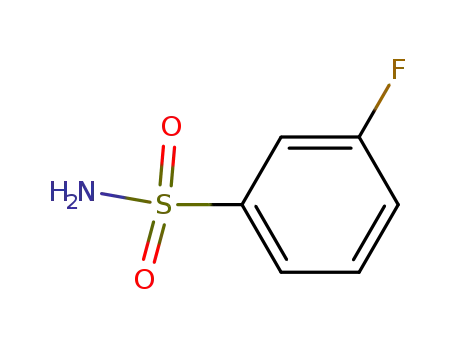 Molecular Structure of 1524-40-9 (3-Fluorobenzenesulfonamide)