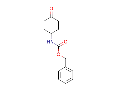 Molecular Structure of 16801-63-1 (4-N-Cbz-cyclohexanone)