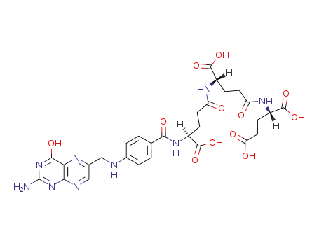 Molecular Structure of 89-38-3 (Pteroyltriglutamic)