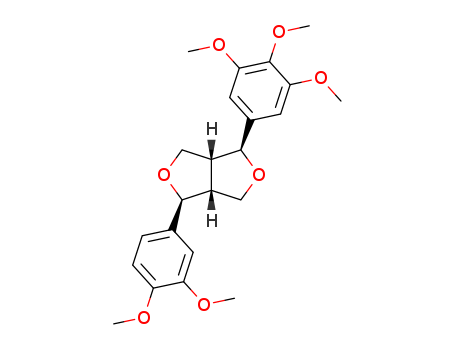 (1S,3aβ,6aβ)-1β-(3,4-Dimethoxyphenyl)-3a,4,6,6a-tetrahydro-4α-(3,4,5-trimethoxyphenyl)-1H,3H-furo[3,4-c]furan