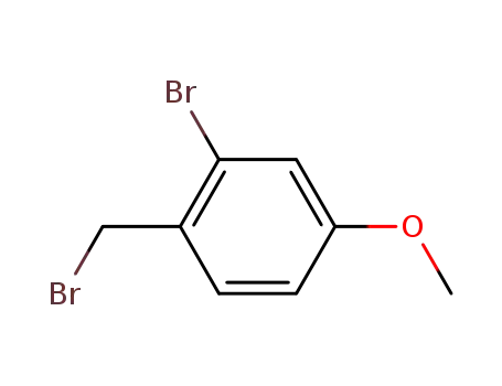 2-Bromo-1-(bromomethyl)-4-methoxybenzene