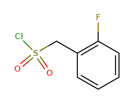 Benzenemethanesulfonylchloride, 2-fluoro-