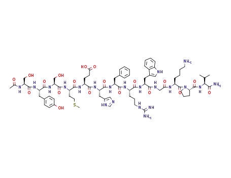 Molecular Structure of 581-05-5 (ALPHA-MSH)