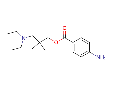 Molecular Structure of 94-15-5 (Dimethocaine)