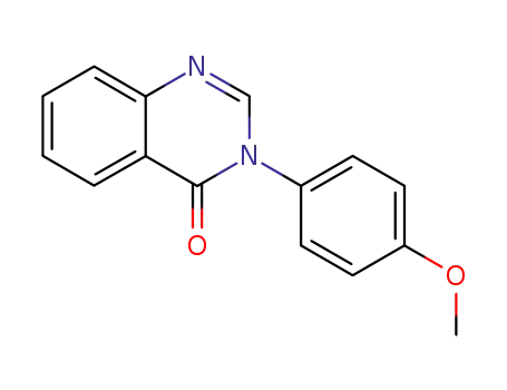 Molecular Structure of 22378-45-6 (4(3H)-Quinazolinone, 3-(4-methoxyphenyl)-)