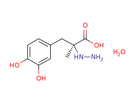 Molecular Structure of 38821-49-7 (Carbidopa)