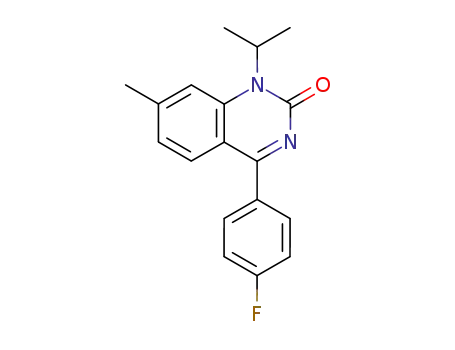 Molecular Structure of 40507-23-1 (Fluproquazone)
