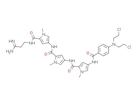 Molecular Structure of 115308-98-0 (Tallimustine)