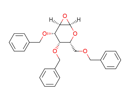Molecular Structure of 112289-38-0 (1,2-anhydro-3,4,6-tri-O-benzyl-D-galactopyranose)