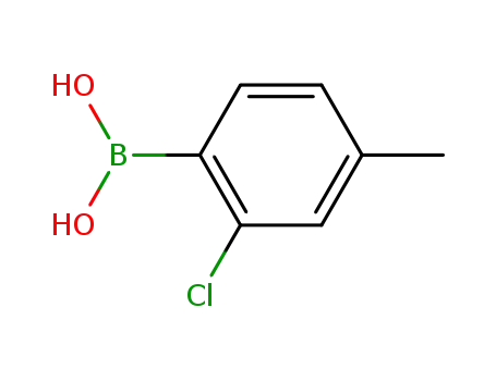 Molecular Structure of 145349-62-8 (2-CHLORO-4-METHYLPHENYLBORONIC ACID PINACOL ESTER)
