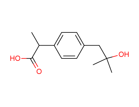 Benzeneacetic acid,4-(2-hydroxy-2-methylpropyl)-a-methyl-