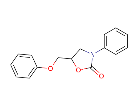 2-Oxazolidinone,5-(phenoxymethyl)-3-phenyl-
