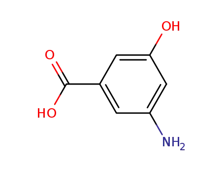 Molecular Structure of 76045-71-1 (3-AMINO-5-HYDROXYBENZOIC ACID)