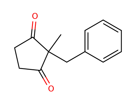 2-methyl-2-phenemethylcyclopentane-1,3-dione