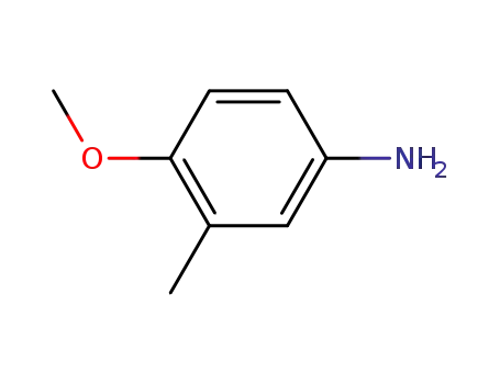Molecular Structure of 136-90-3 (4-AMINO-2-METHYLANISOLE)