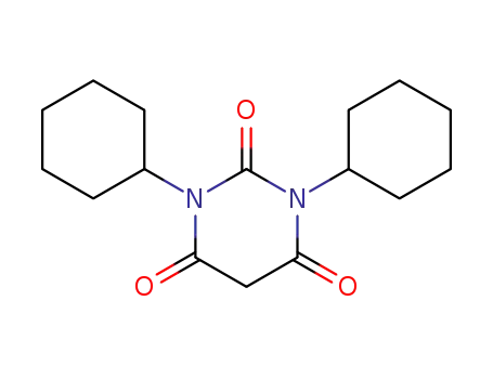 Molecular Structure of 35824-91-0 (1,3-DICYCLOHEXYLBARBITURIC ACID)