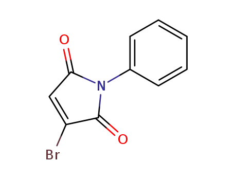 Molecular Structure of 72000-67-0 (3-Bromo-1-phenyl-1H-pyrrole-2,5-dione)