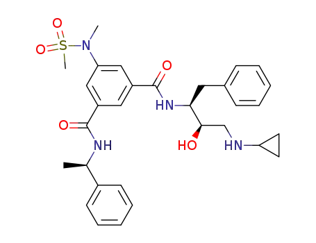 Molecular Structure of 797035-11-1 (BETA-SECRETASE INHIBITOR IV)