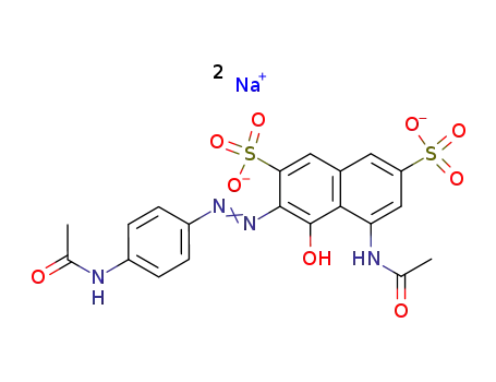 Molecular Structure of 4321-69-1 (ACID VIOLET 7)