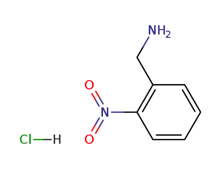 Molecular Structure of 24835-08-3 (2-NITROBENZYLAMINE HYDROCHLORIDE)