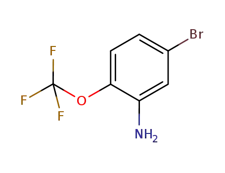 Molecular Structure of 886762-08-9 (3-Amino-4-(trifluoromethoxy)BromoBenzene)